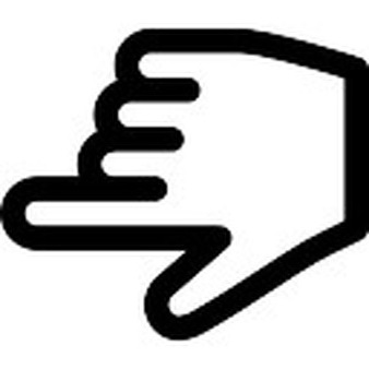 Pfeil für den Shop link